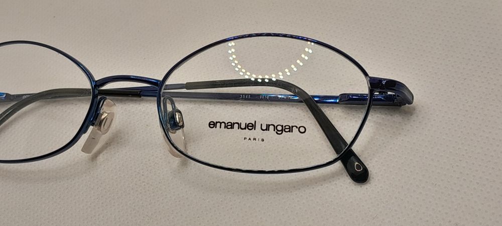 Nowe okulary oprawki Emanuel Ungaro zawiasy flex