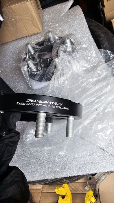 Adaptery dystanse 20mm 5x100 na 5x112