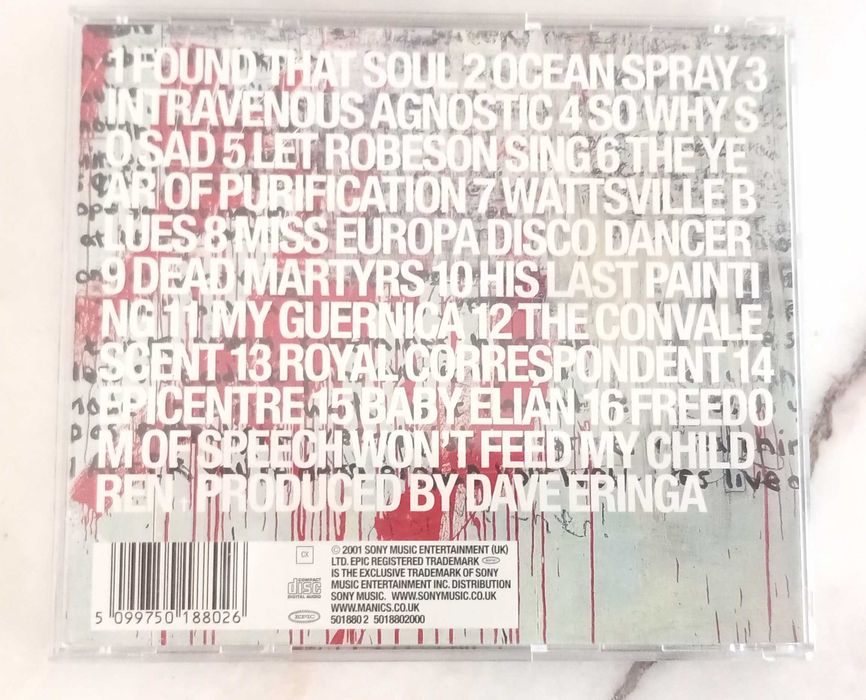 Manic Street Preachers - Know Your Enemy [CD]