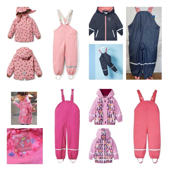 Комбінезон дощовик демісезонний Lupilu грязепруф костюм Німеччина