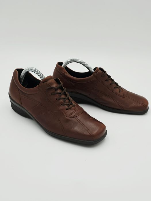 Ecco skórzane półbuty r.40