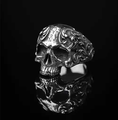 Сталевий перстень кільце чоловіче CAESAR печатка з нержавіючої сталі