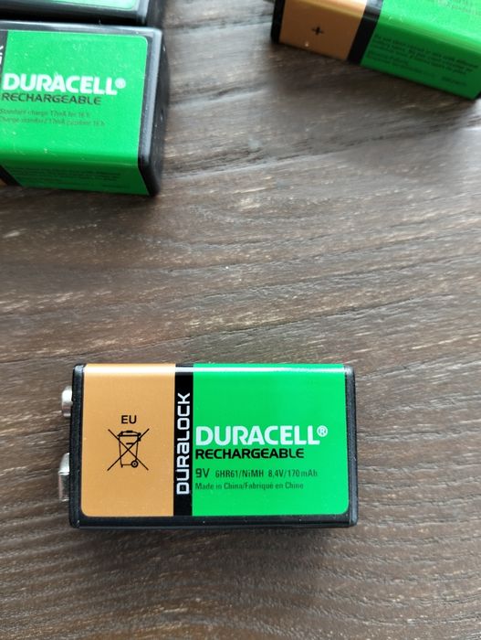 Bateria recarregável 9V 170 mAh