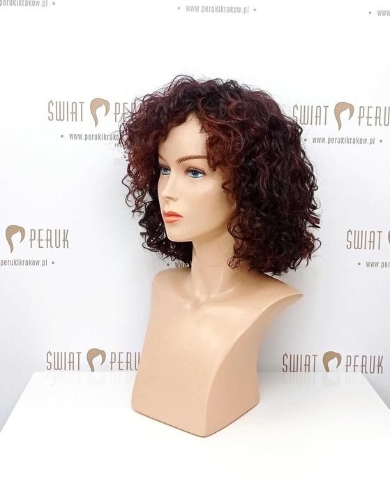 Kręcona peruka syntetyczna Chęciny