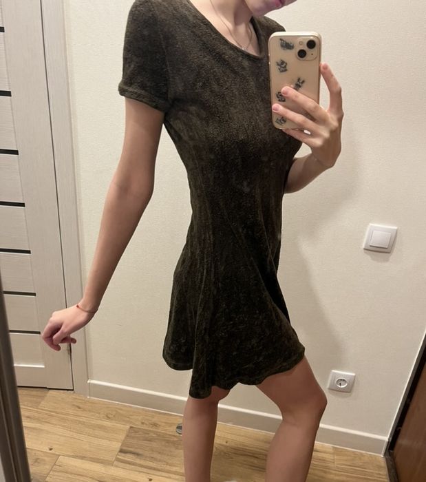 платье велюровое