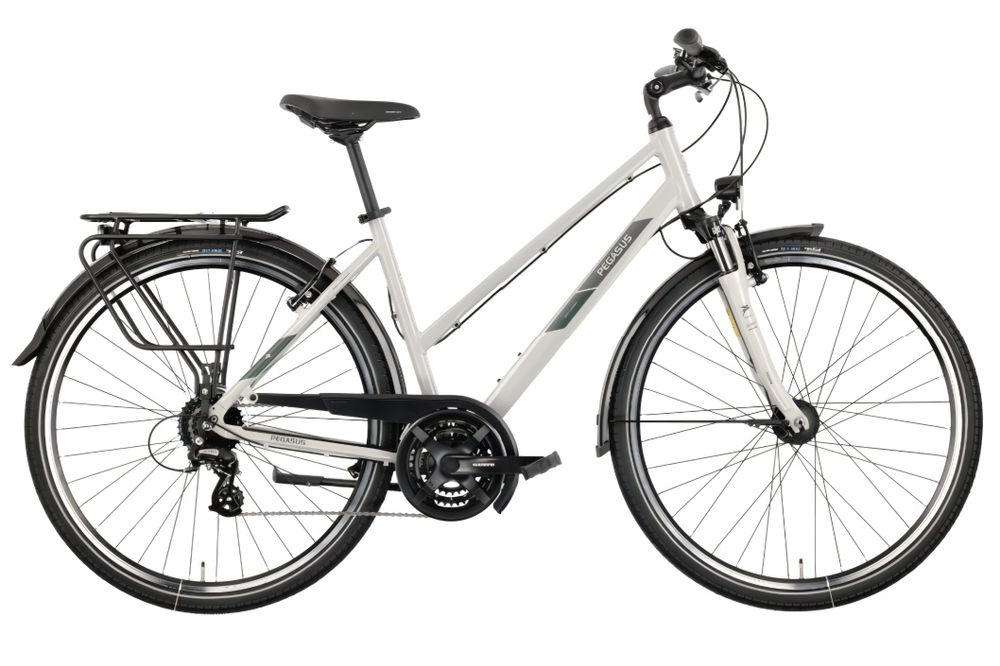 Rower trekkingowy PEGASUS Solero SL White nowy faktura
