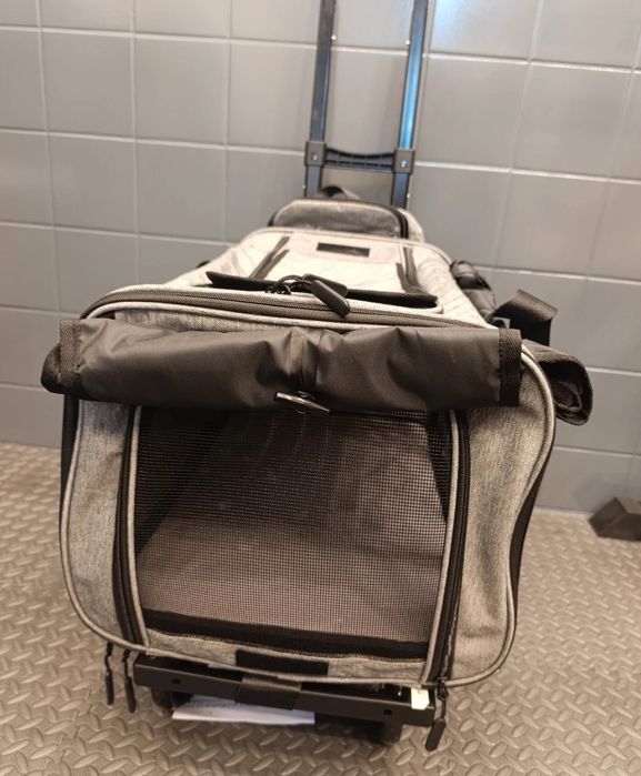 mobilny transporter dla kota lub psa costway