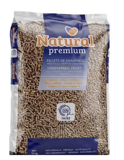 Pellet NATURAL Premium DINplus A1