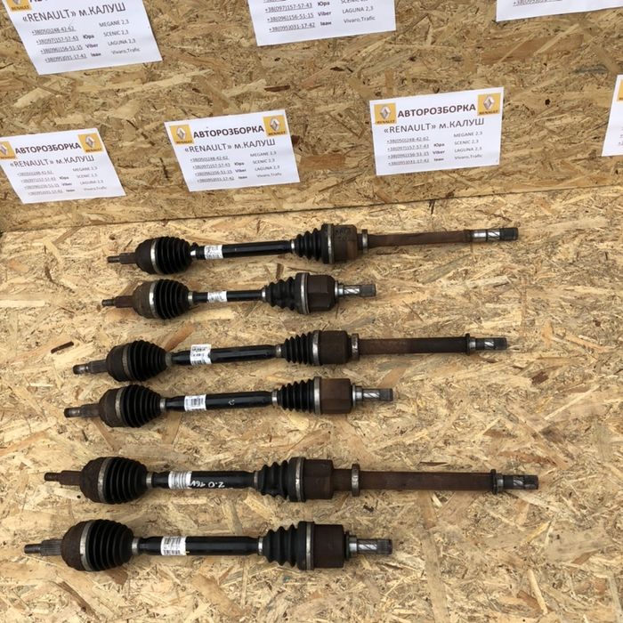 Полуось ліва права Renault Laguna 3 III 1.5 2.0 dci 2.0 б шрус,піввісь