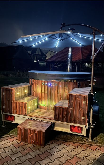 WYNAJEM MOBILNE BALIE JACUZZI -w ofercie firmy różne balie do wyboru