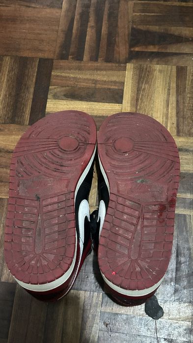 Air Jordan 1 low  vermelho