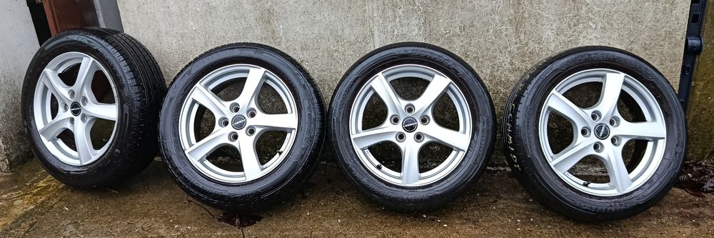 Conjunto Jantes16" BORBET +pneus 205/55r16