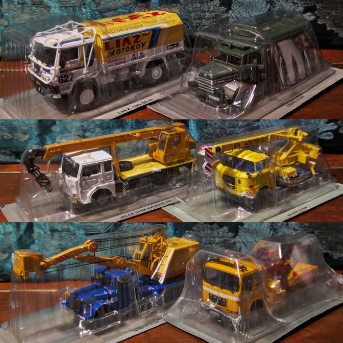 Цена снижена! Модели грузовиков 1/43 Csepel, IFA, Jelcz, Raba, Tatra