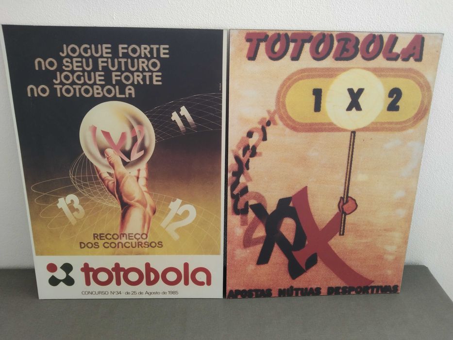 posters - imagens lisboa - porto - coimbra - totobola vintage