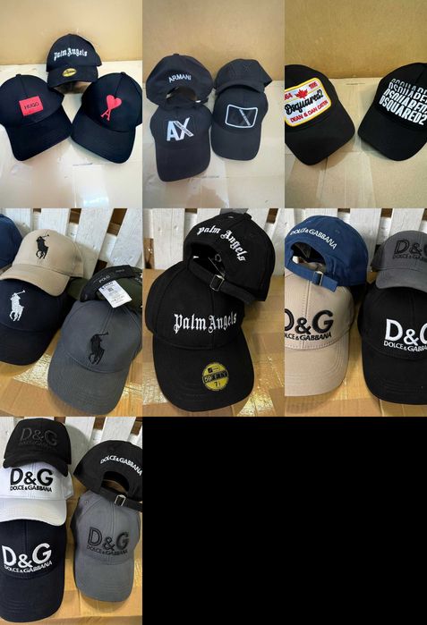 Czapki z daszkiem ami dsq nowość ralph lauren bejsbolowki palm dg czapka