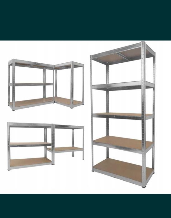 !HIT! Regał metalowy 180x90x40 magazyn sklep piwnica