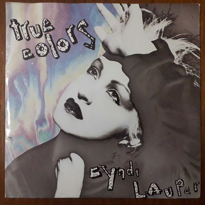 Cindy Lauper single em vinil " True Colors"