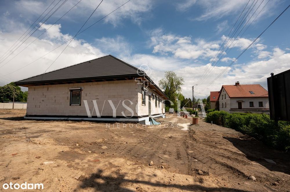 Bliźniaki  z ogrodem, pompa ciepła, Uciechów