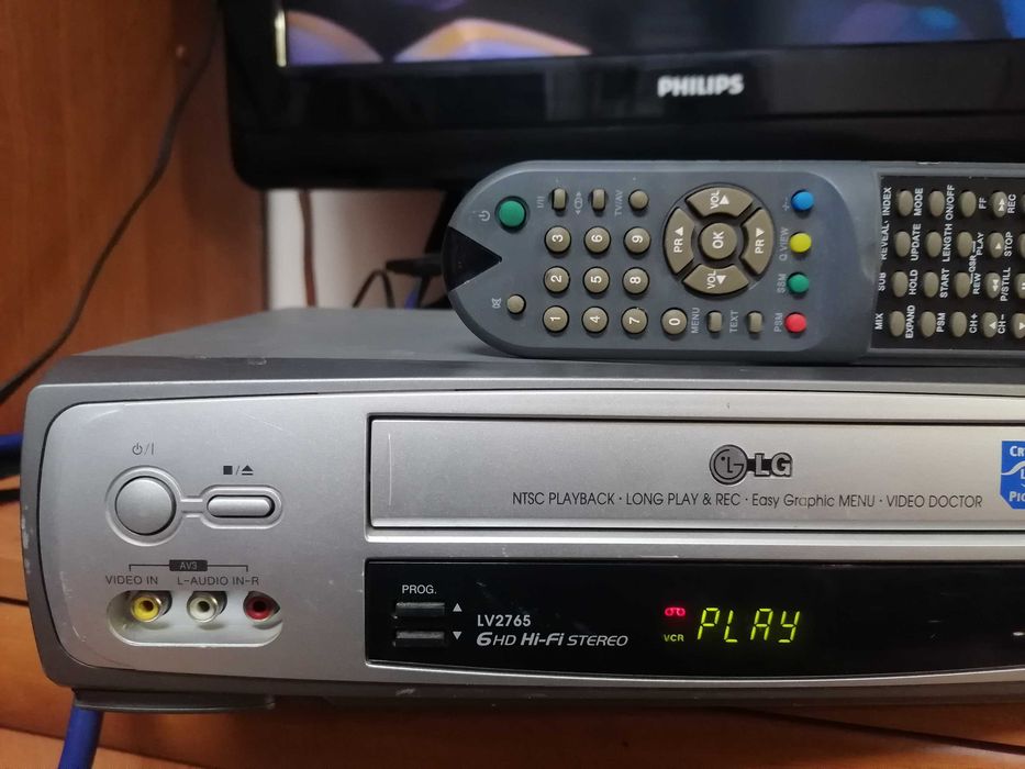 Magnetowid VHS LG LV2765 HI-FI stereo pilot