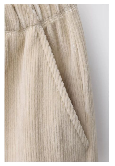 Стильні бежеві кремові вельветові штани брюки Zara 13 14 років 164 см