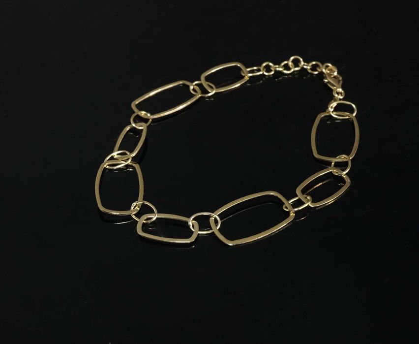 Złoto 585 - złota bransoletka damska