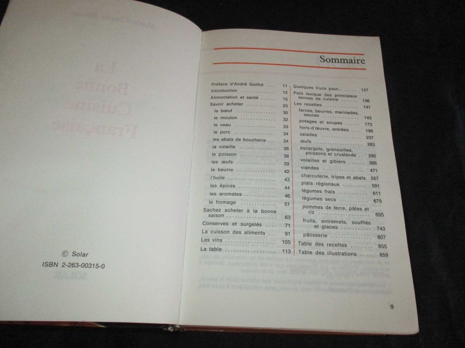 Livro La Bonne Cuisine Française Marie-Claude Bisson