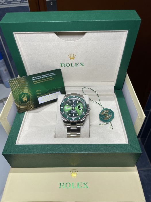 Relógio Rolex  Submariner Verde