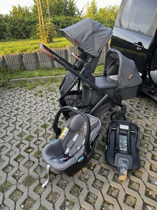 UPPAbaby Vista V3 + fotelik samochodowy z bazą ISOFIX
