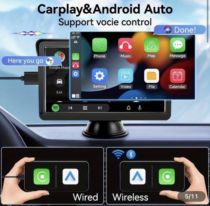 Carplay e Android Auto