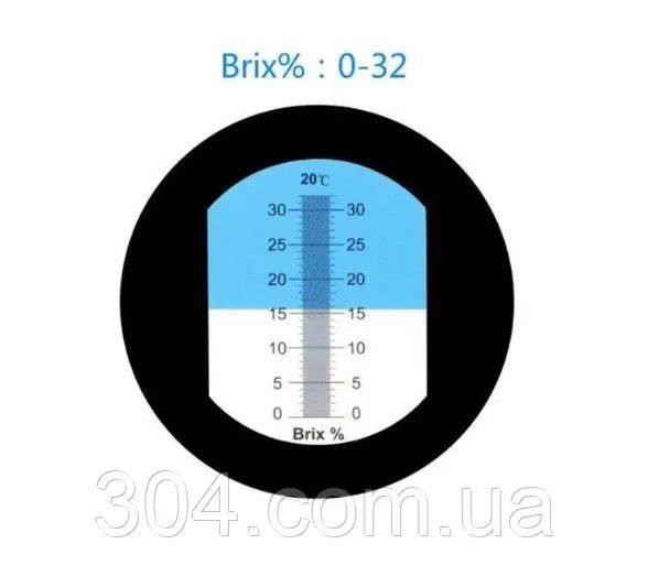 Рефрактометр для цукру 0~32