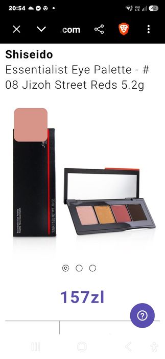 Shiseido cienie do powiek