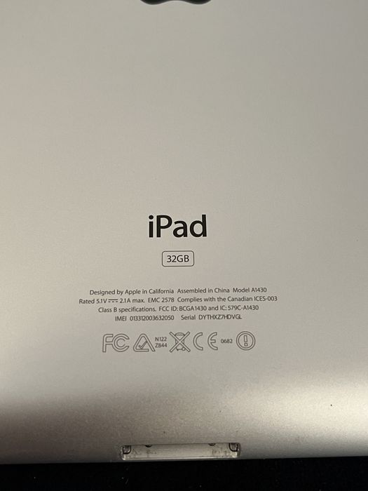 Apple iPad 3 a1430