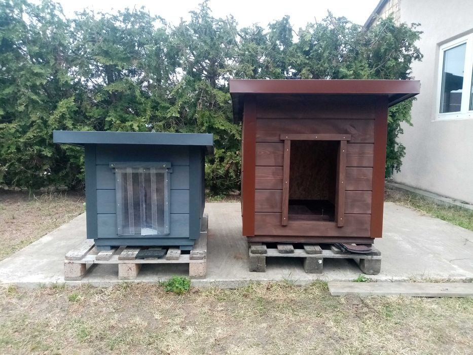 Buda nowa ocieplona dla psa