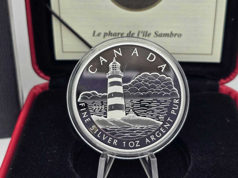 Moeda Canadá - prata