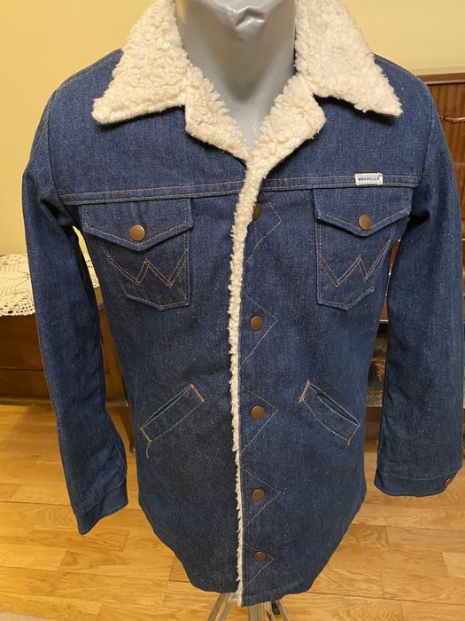 Wrangler Vintage Wrange Coat kurtka ocieplana jeans