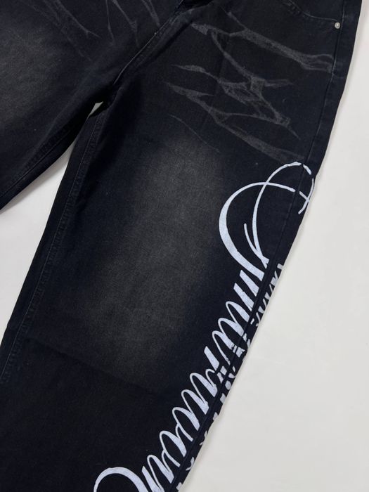 Джинси чорні Rap/ jeans black/ baggy/ бегги/ Штани/ Chrome Hearts