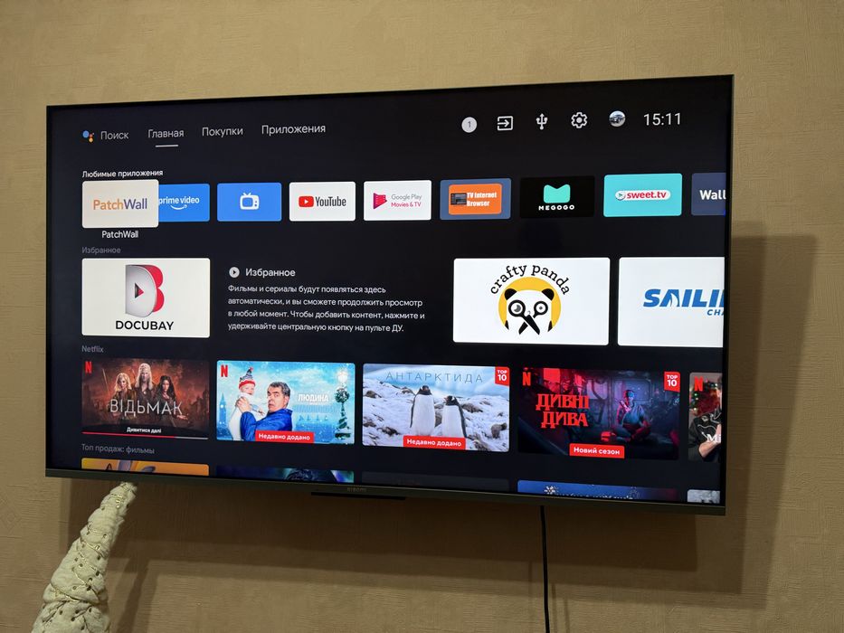 Продам Телевизор xiaomi q1e 55" в идеальном состоянии возможно с крипл