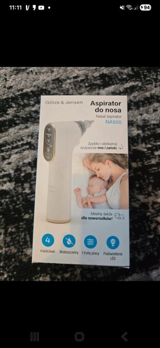 Aspirator do nosa, katarek, ściągaczka