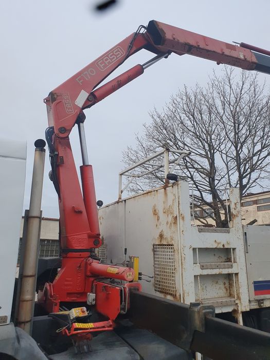 Renault Kerax 6x2, FASSI F170 HDS, 8.3m paka, dobry stan, 3 miejsca