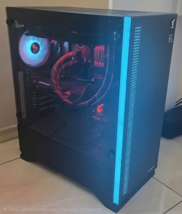 Mocny Komputer do gier: Ryzen 5 3600 / GTX 1660 SUPER / 32GB RAM / Chłodzenie Wodne AIO / SSD