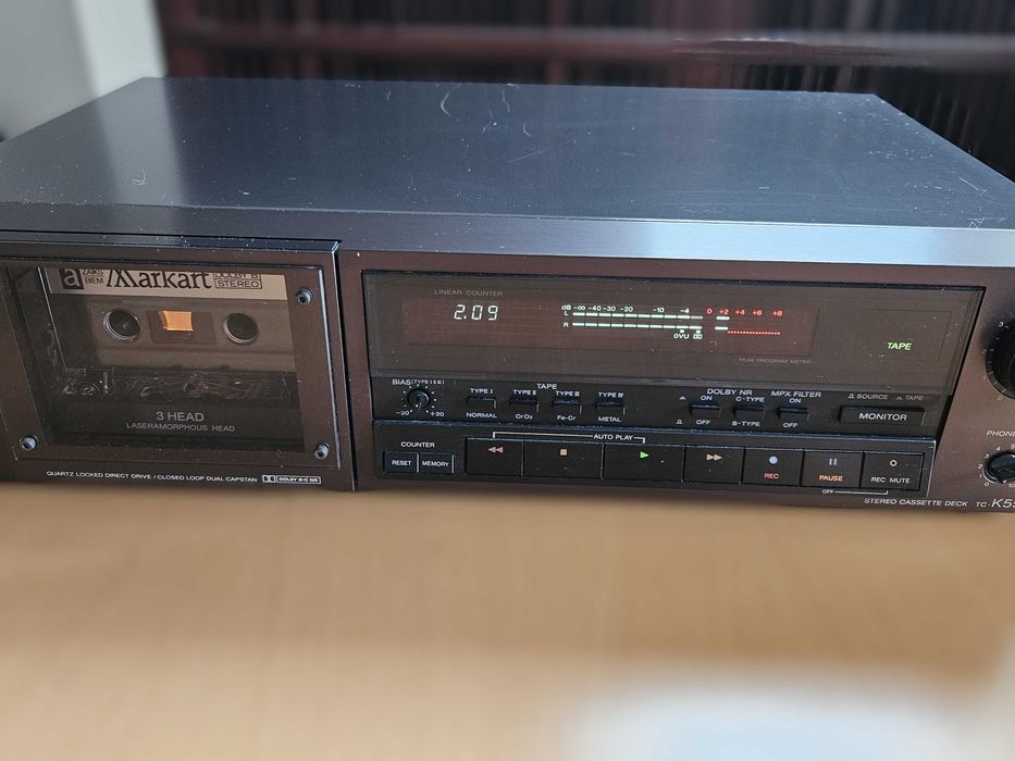 Sony TC-K555ES II ( mk2 ) - kultowy magnetofon kasetowy
