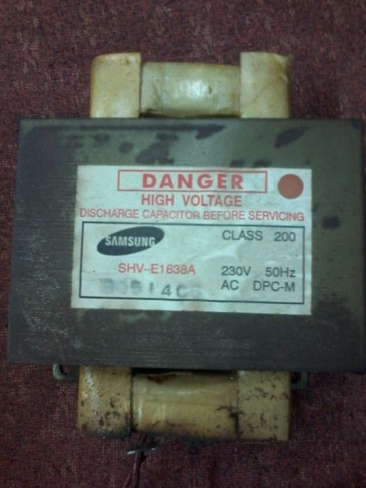 Трансформатор до мікрохвильової печі SAMSUNG. SHV - E1838A