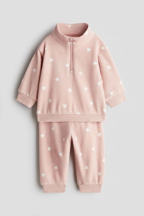 Новий флісовий костюм для дівчинки H&M 74, 80 86, 92, 98, 104