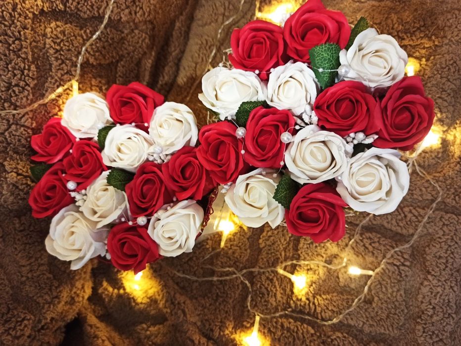 Букетики з мила .