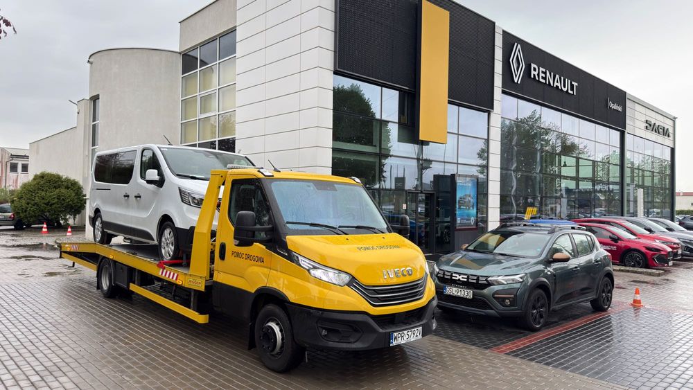 Tanie Holowanie Pomoc Drogowa Laweta 24H Transport Aut Słupsk 6Osobowa