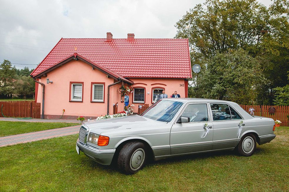 Auto do ślubu lub inne uroczystości Mercedes klasa S