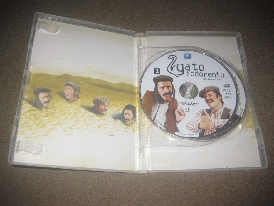 "Gato Fedorento: Série Lopes da Silva" numa edição com 2 DVDs