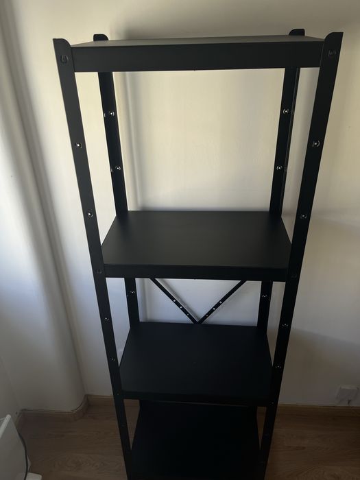 Estante Metálica IKEA BROR Preta - Excelente Estado