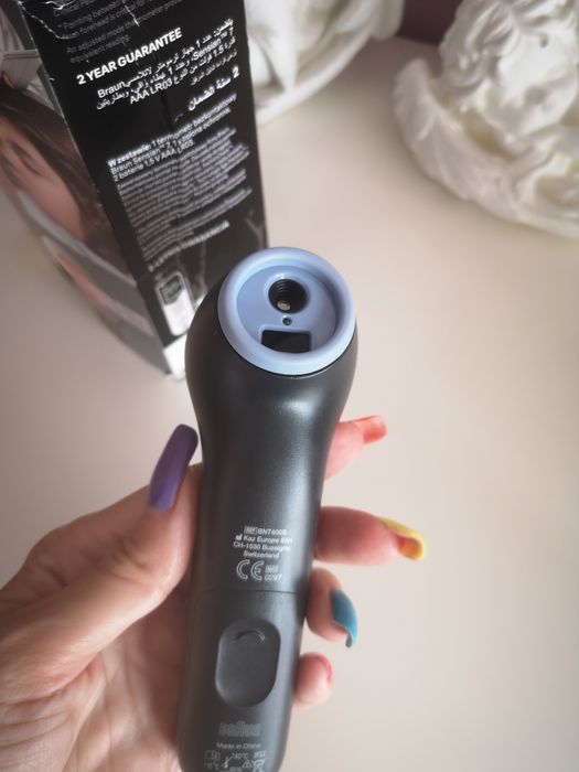 Termometr  bezdotykowy elektroniczny Braun Advanced Non Connect