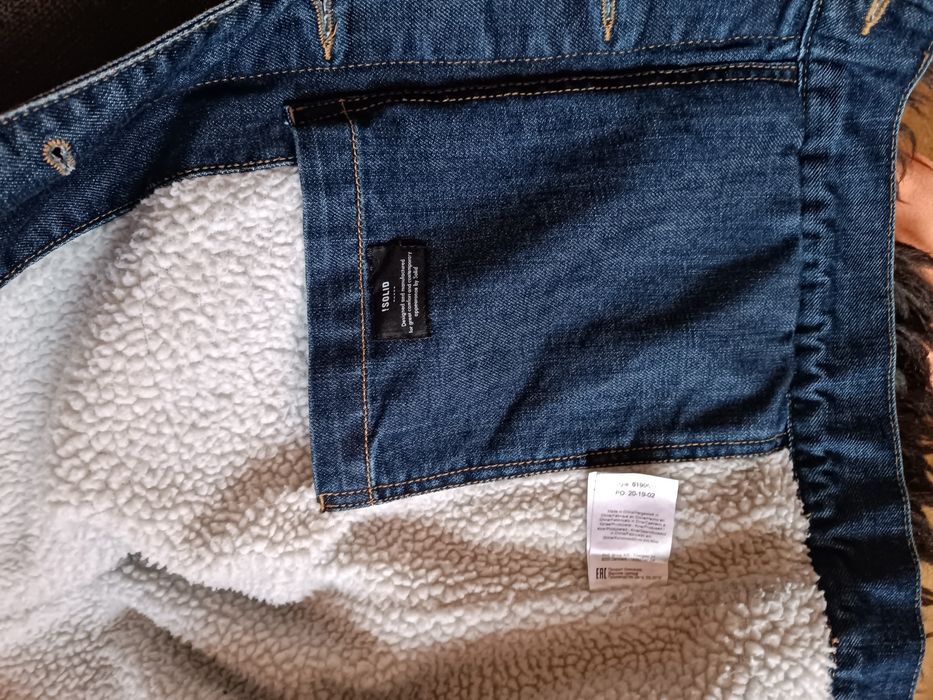 Джинсова куртка демісізонна